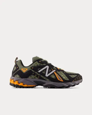 610v1 Dark Olivine/ Black / Sun Glow Low Top Sneakers