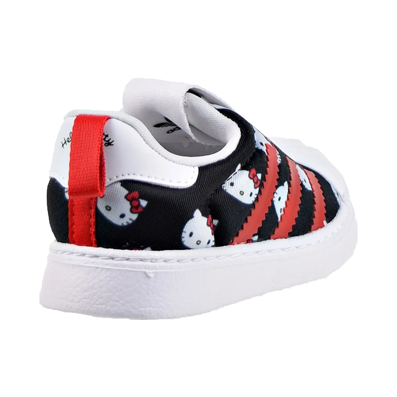 Adidas Hello Kitty Superstar 360 Toddlers Shoes Cloud White-Core Black-Vivid Red