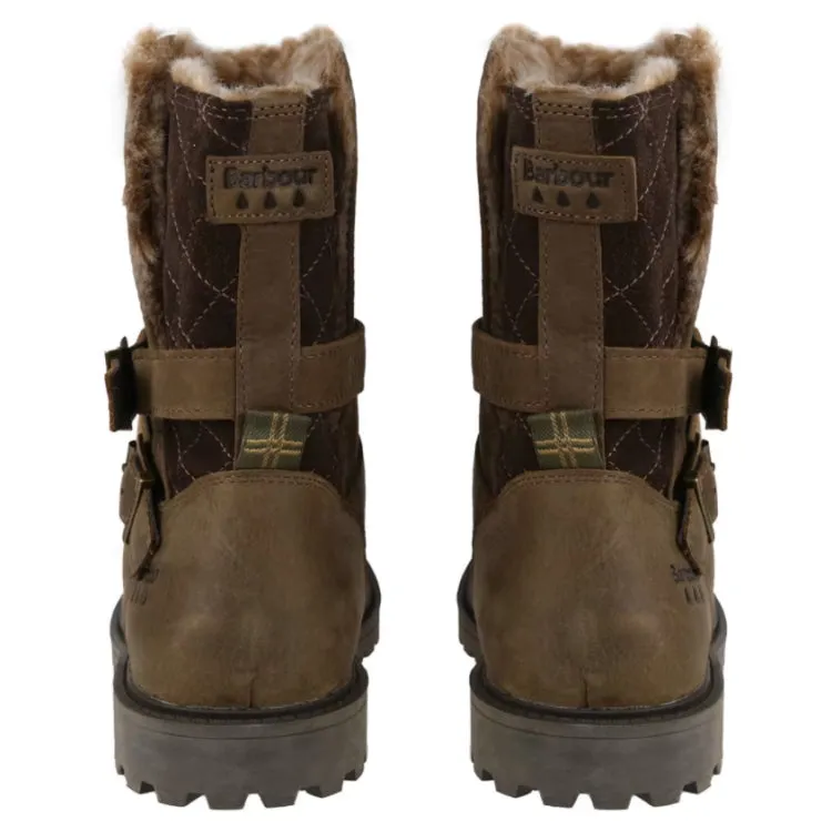 Barbour Ladies Sycamore Boots - Brown