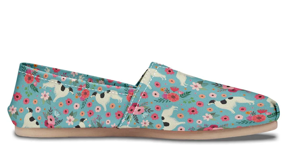 Borzoi Flower Casual Shoes