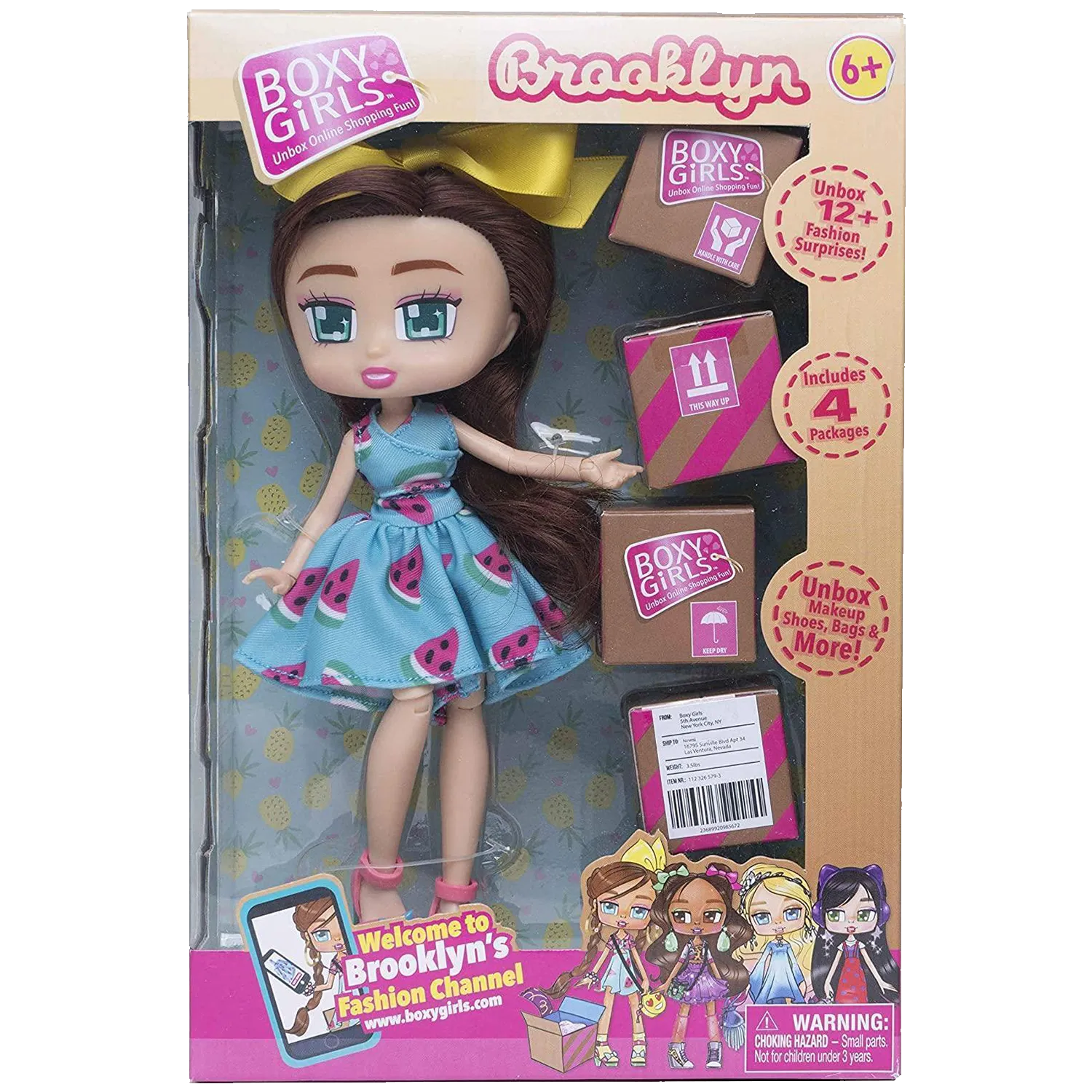 Brooklyn Unique Personality Figure Doll Colorful Clothing