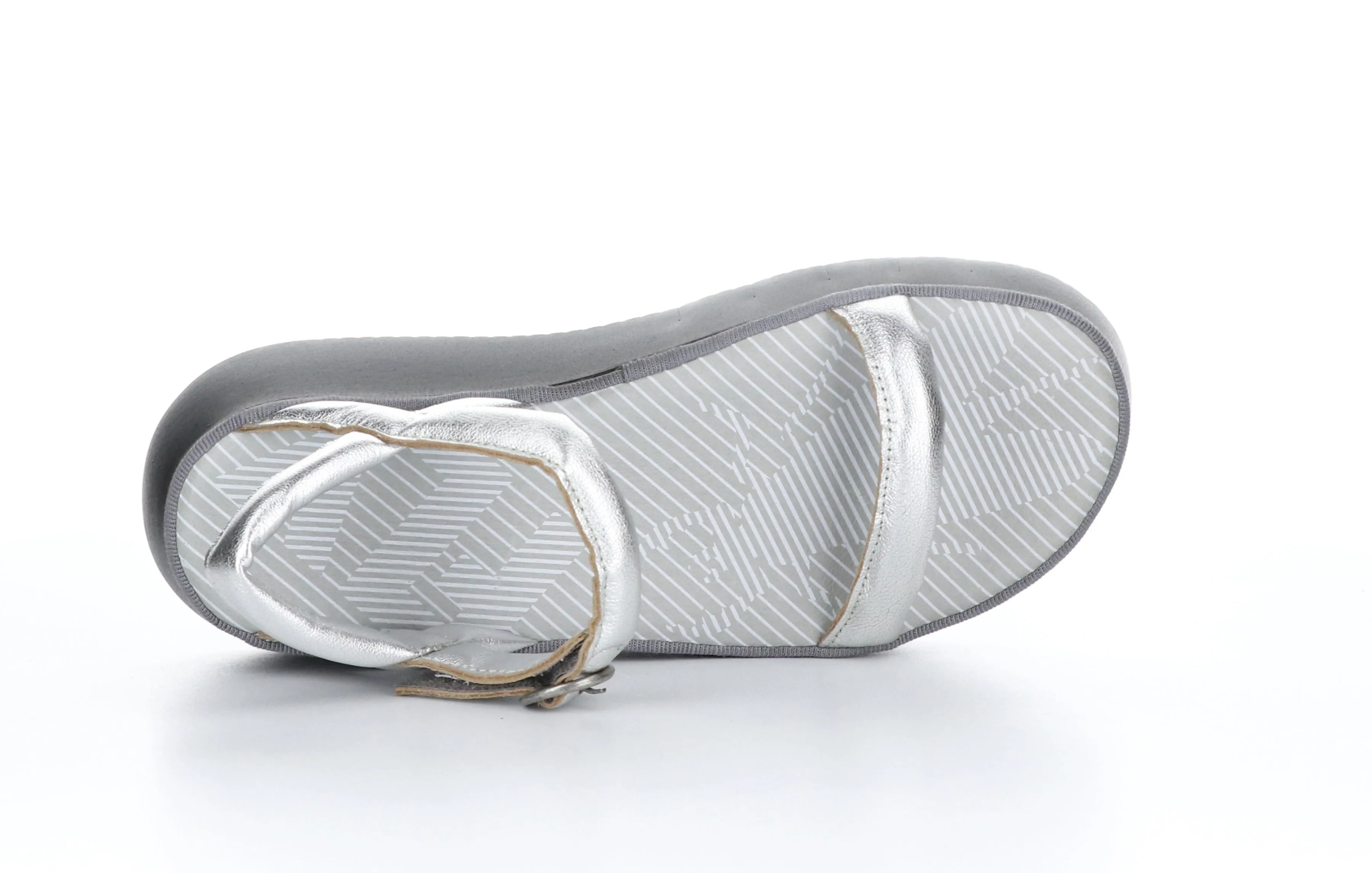 CETO315FLY Idra Silver Strappy Sandals