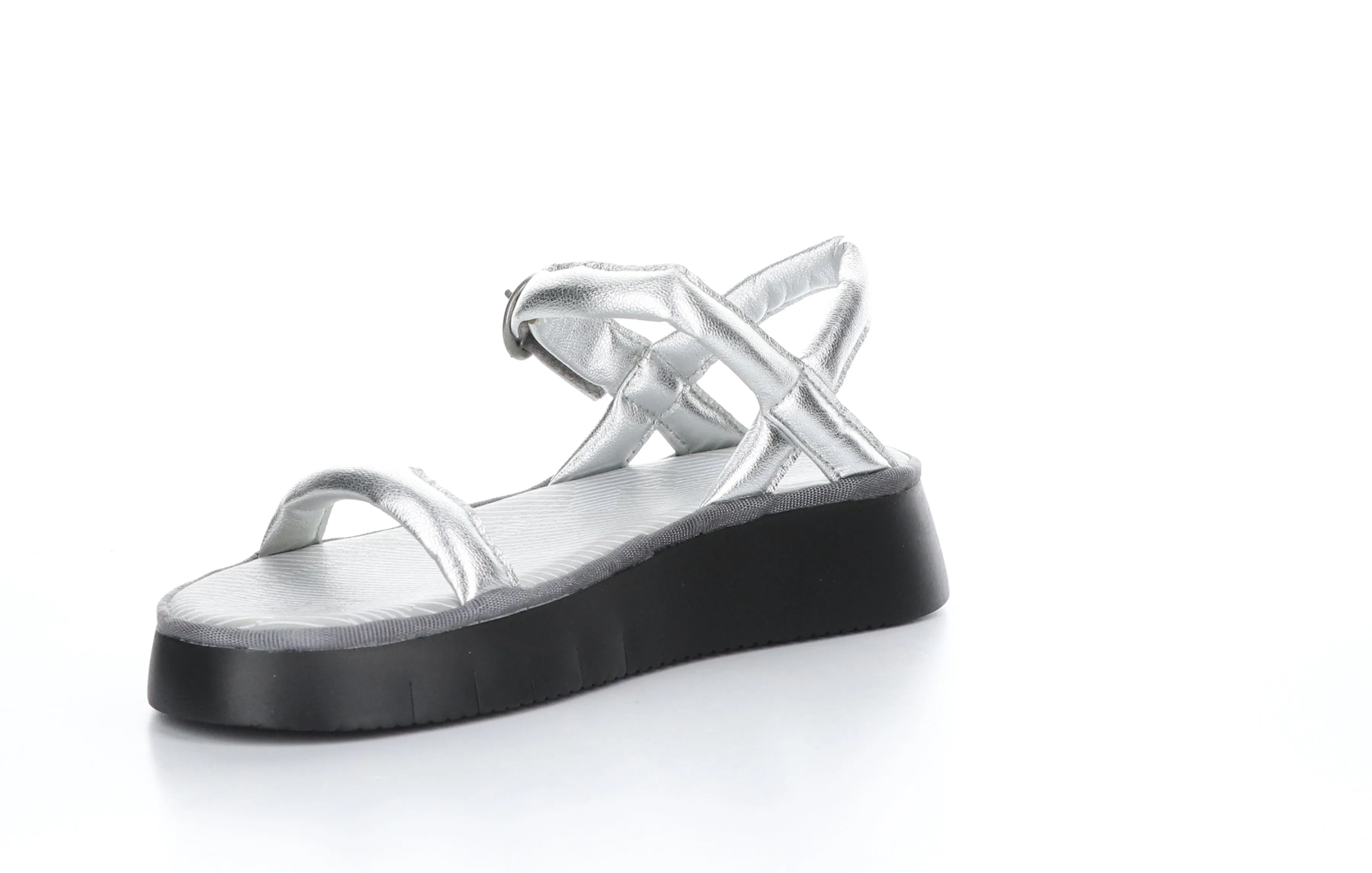 CETO315FLY Idra Silver Strappy Sandals