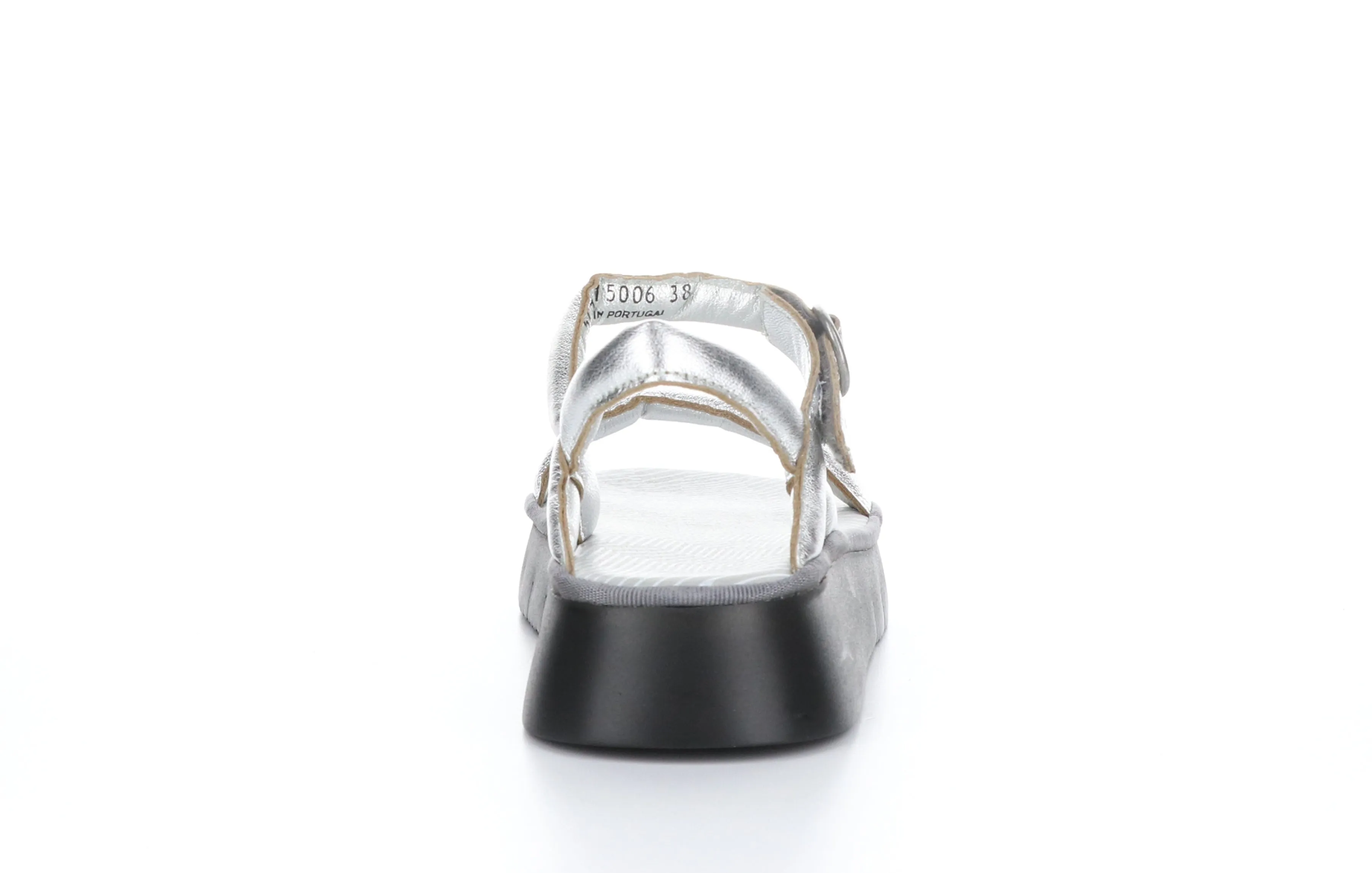 CETO315FLY Idra Silver Strappy Sandals