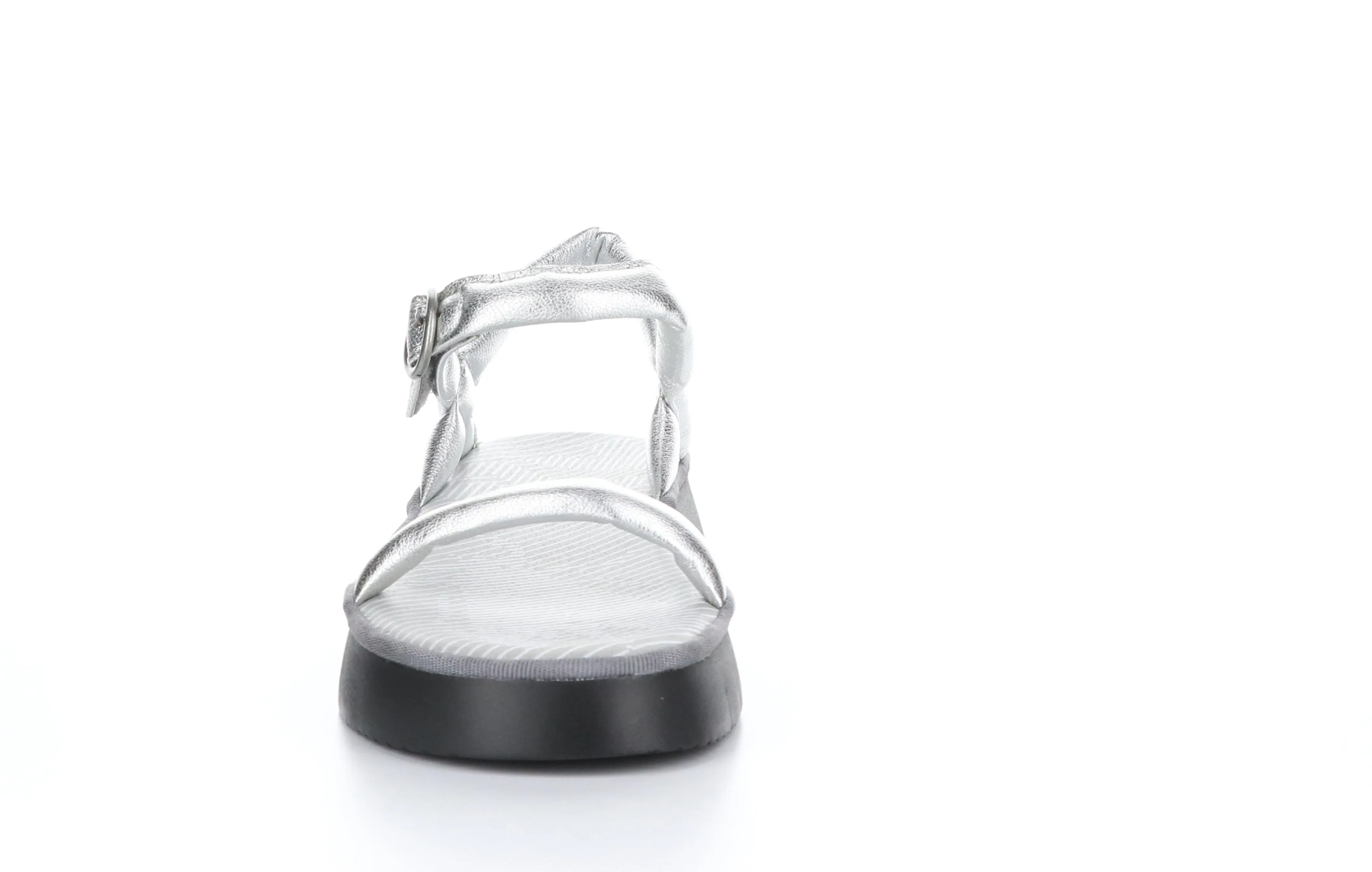 CETO315FLY Idra Silver Strappy Sandals