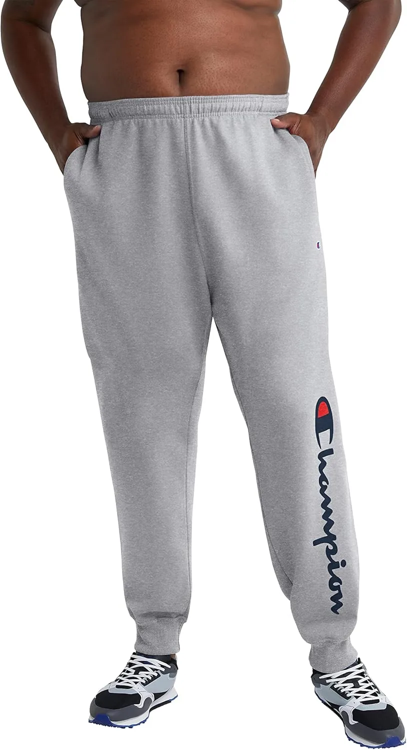 Champion Men's Joggers, Powerblend, Fleece Joggers, Sweatpants for Men (Reg. or Big & Tall)
