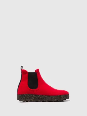 Chelsea Ankle Boots CAIA RED