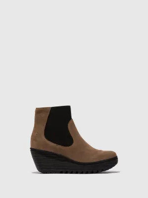Chelsea Ankle Boots YADE398FLY TAUPE