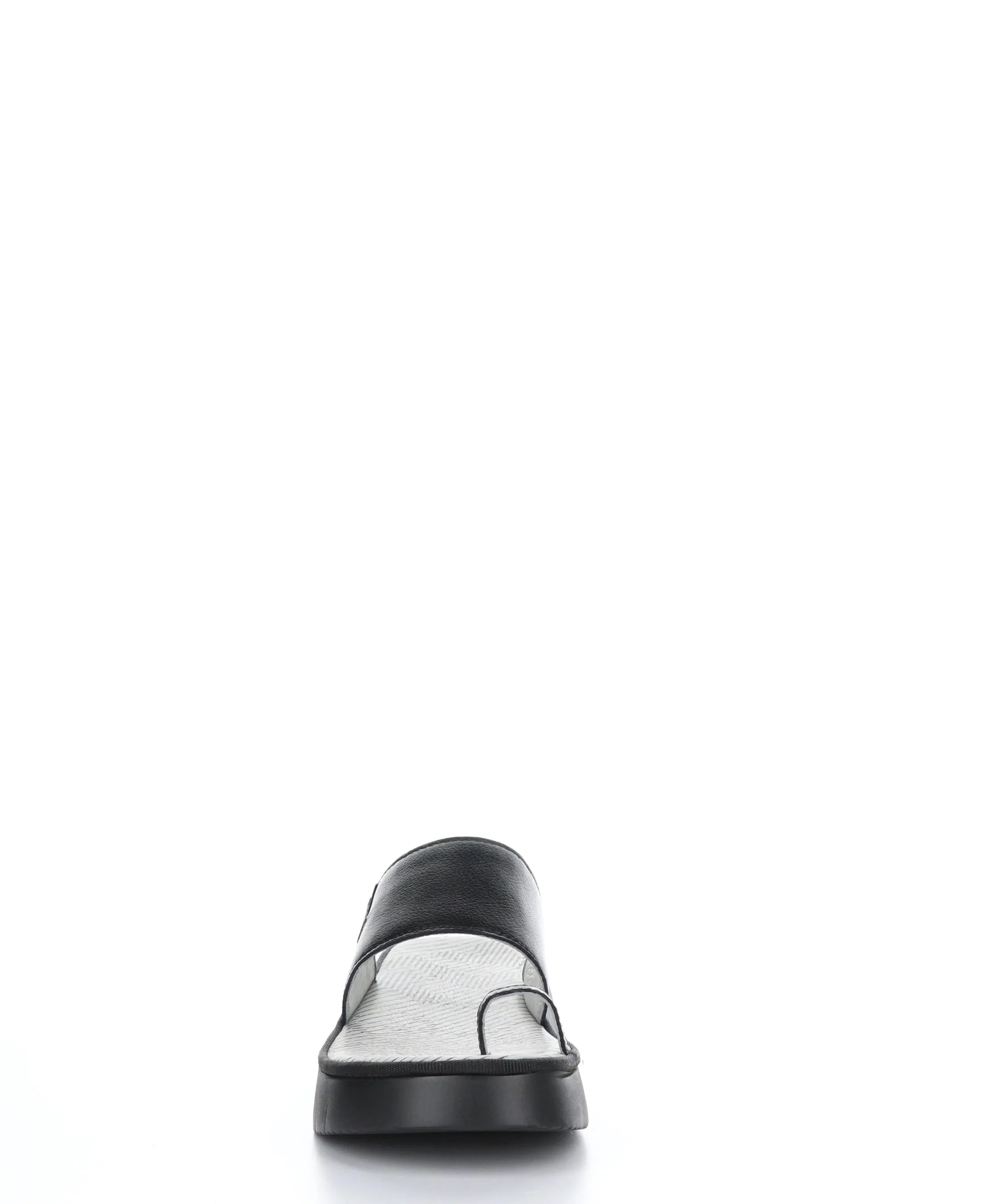 CHEV316FLY Mousse Black Strappy Sandals