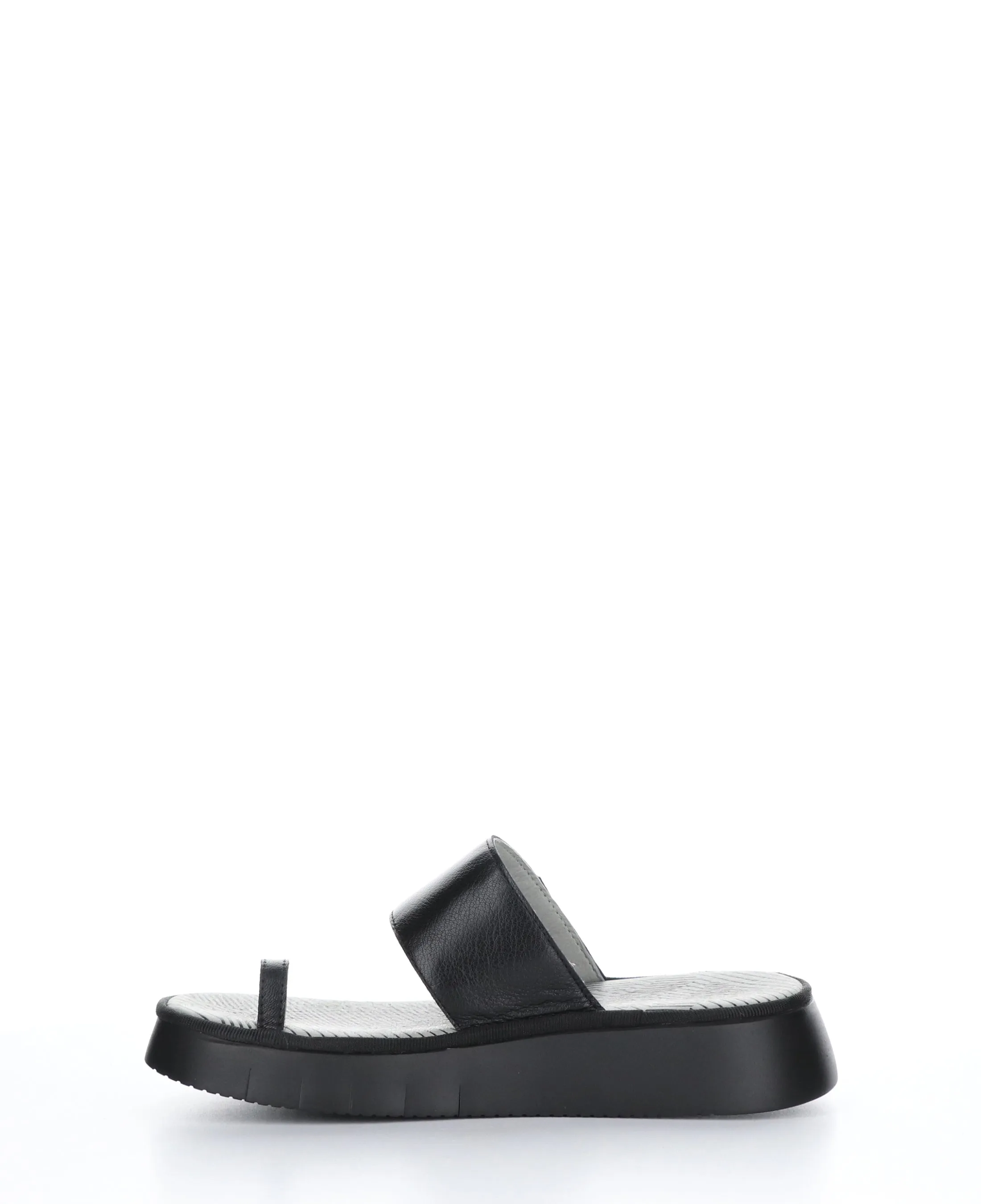 CHEV316FLY Mousse Black Strappy Sandals