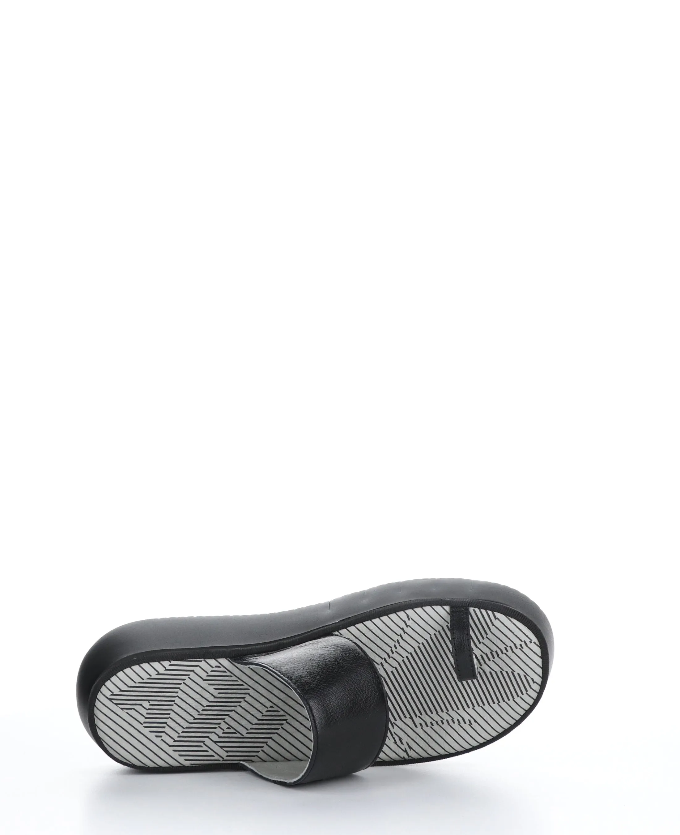 CHEV316FLY Mousse Black Strappy Sandals