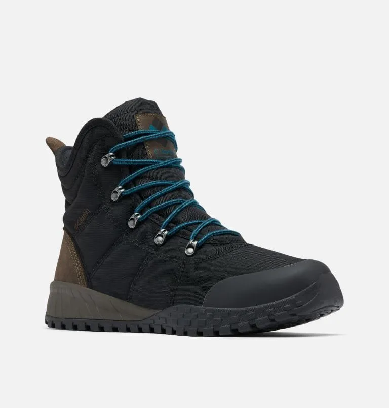 Columbia Men's Fairbanks Omni-Heat Boots- Black/ Cordovan