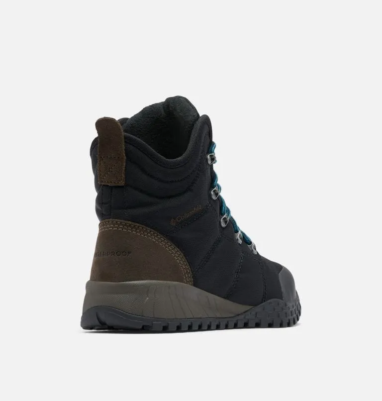 Columbia Men's Fairbanks Omni-Heat Boots- Black/ Cordovan