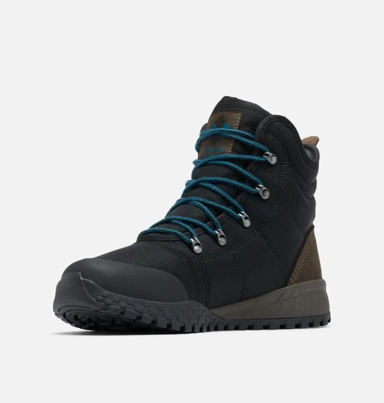 Columbia Men's Fairbanks Omni-Heat Boots- Black/ Cordovan