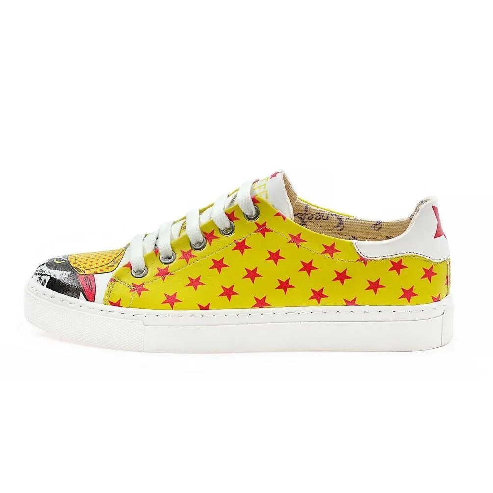 Cool Owl Slip on Sneakers Shoes NSP105