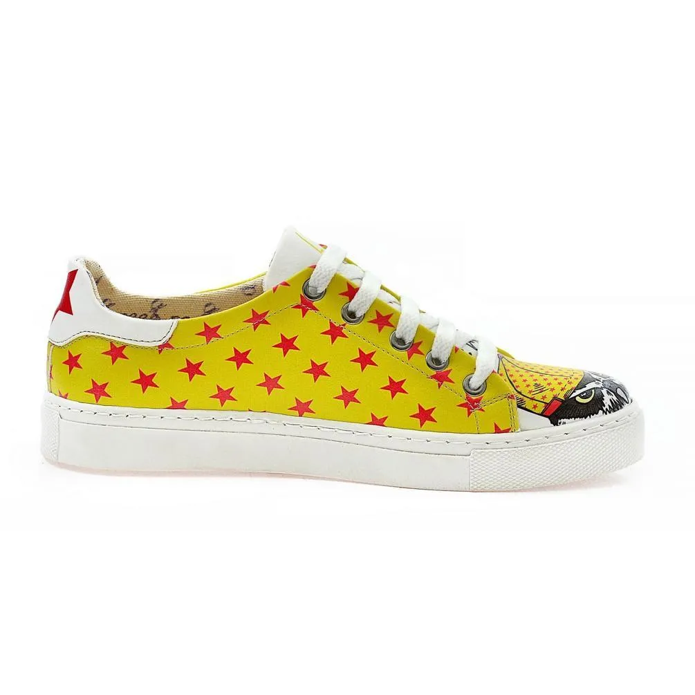 Cool Owl Slip on Sneakers Shoes NSP105