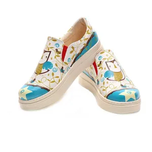 Cute Owl Slip on Sneakers Shoes NVN104