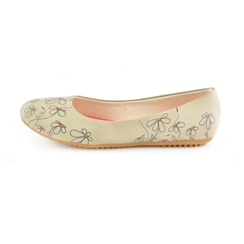 Daisies Ballerinas Shoes 1040