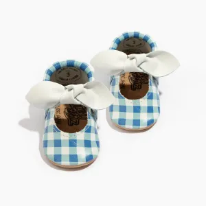 Dorothy™ Gingham Knotted Bow Baby Shoe