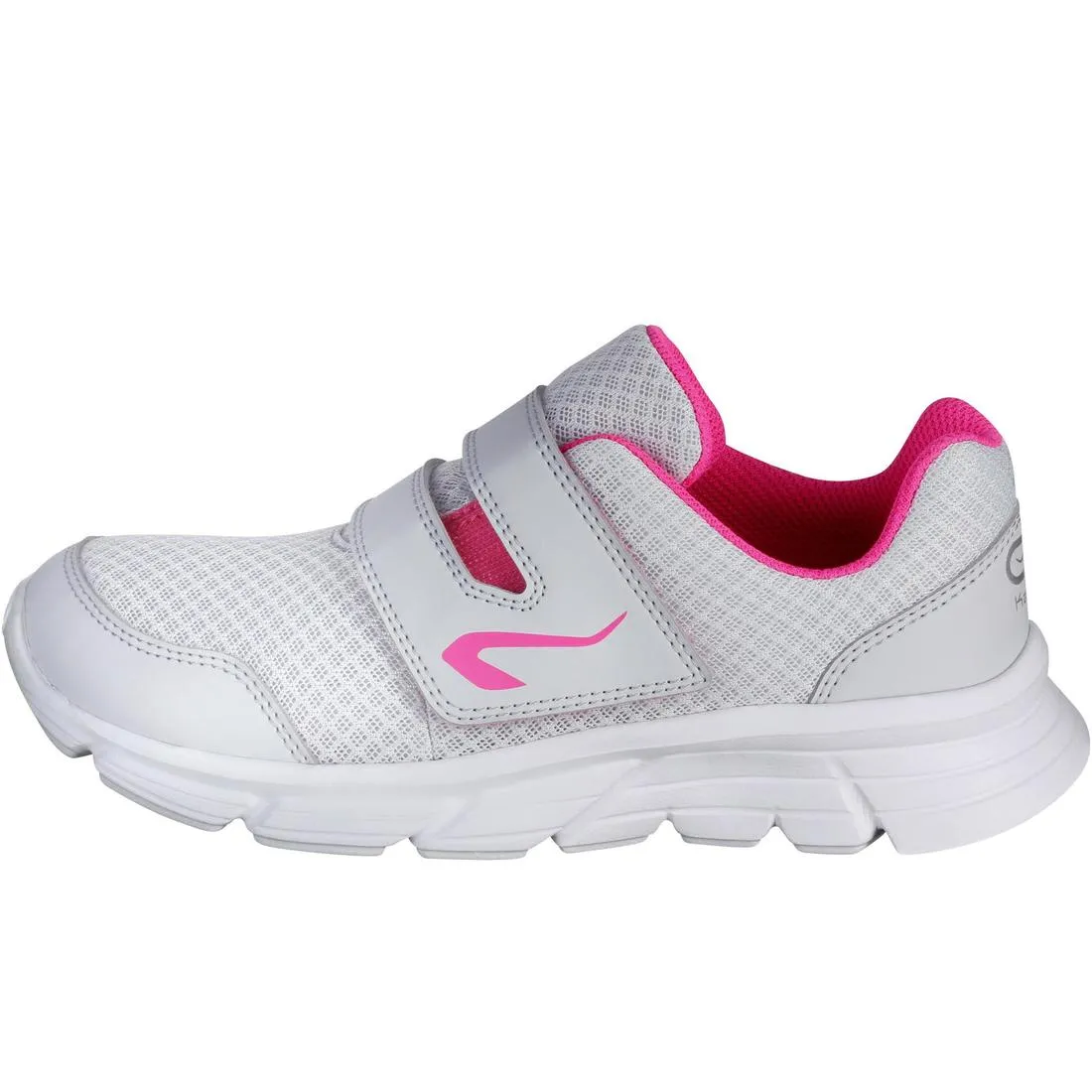 EKIDEN ONE CHILDREN'S ATHLETICS SHOES GREY AND PINK