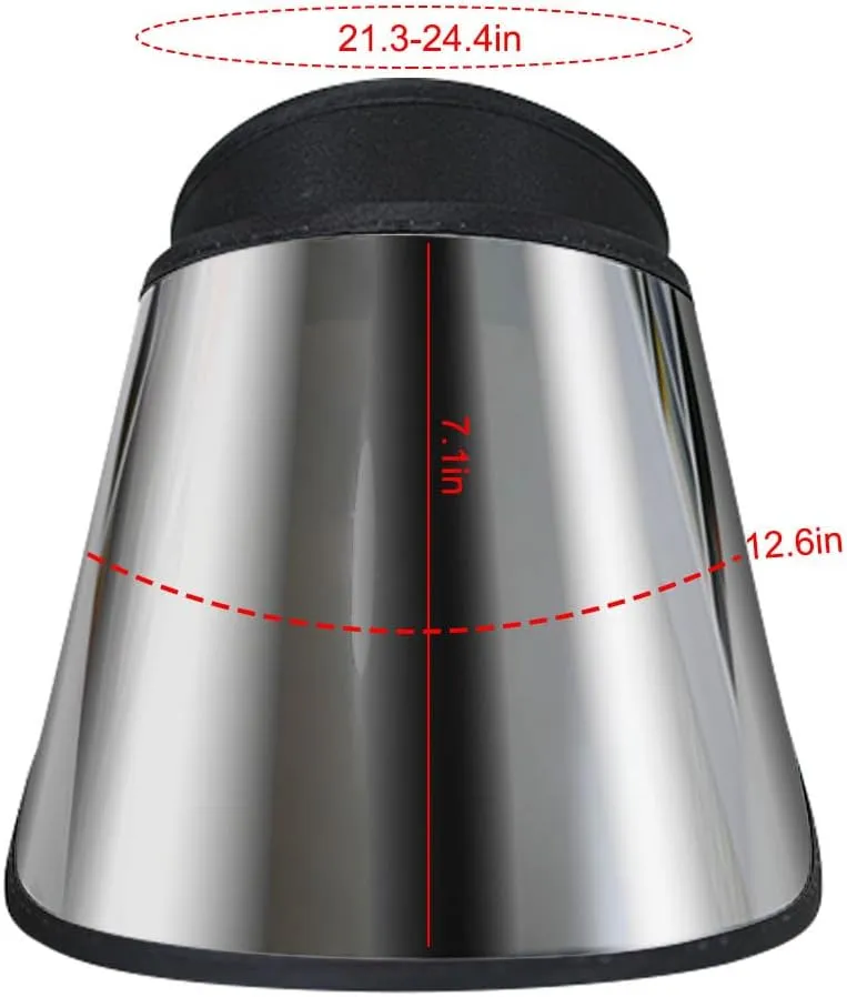 Face_Shield Protector Sun Visor Hat UV Protection Summer Sun Cap Great for Oudtoor Hiking Camping Golf Tennis Cycling