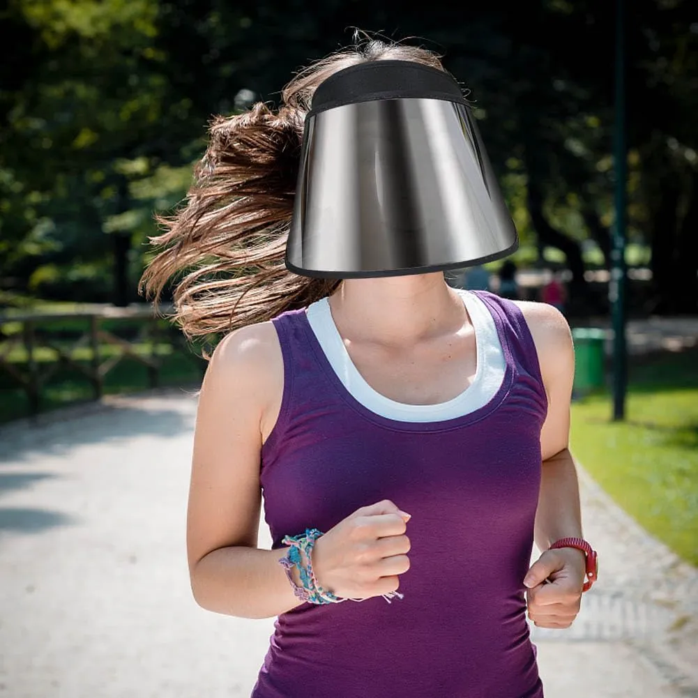 Face_Shield Protector Sun Visor Hat UV Protection Summer Sun Cap Great for Oudtoor Hiking Camping Golf Tennis Cycling