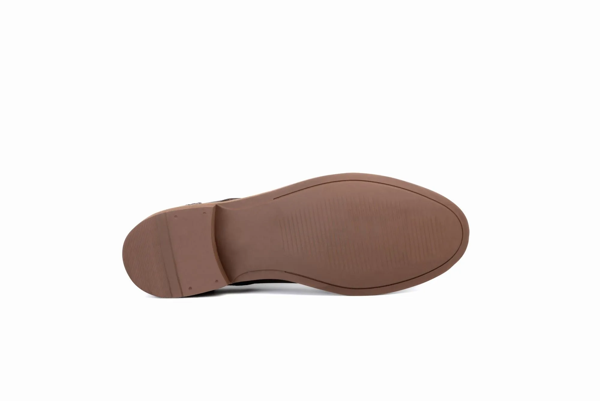 FOOT FEDERATION CITY DERBY CAP-TOE MENS SHOE BROWN