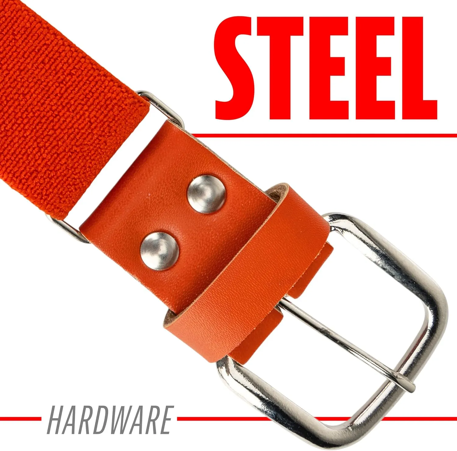 Franklin Sports Baseball Belt - Teeball, Baseball   Softball Belt - Boys   Girls   Adult - Adjustable for Pants - 22" to 48"