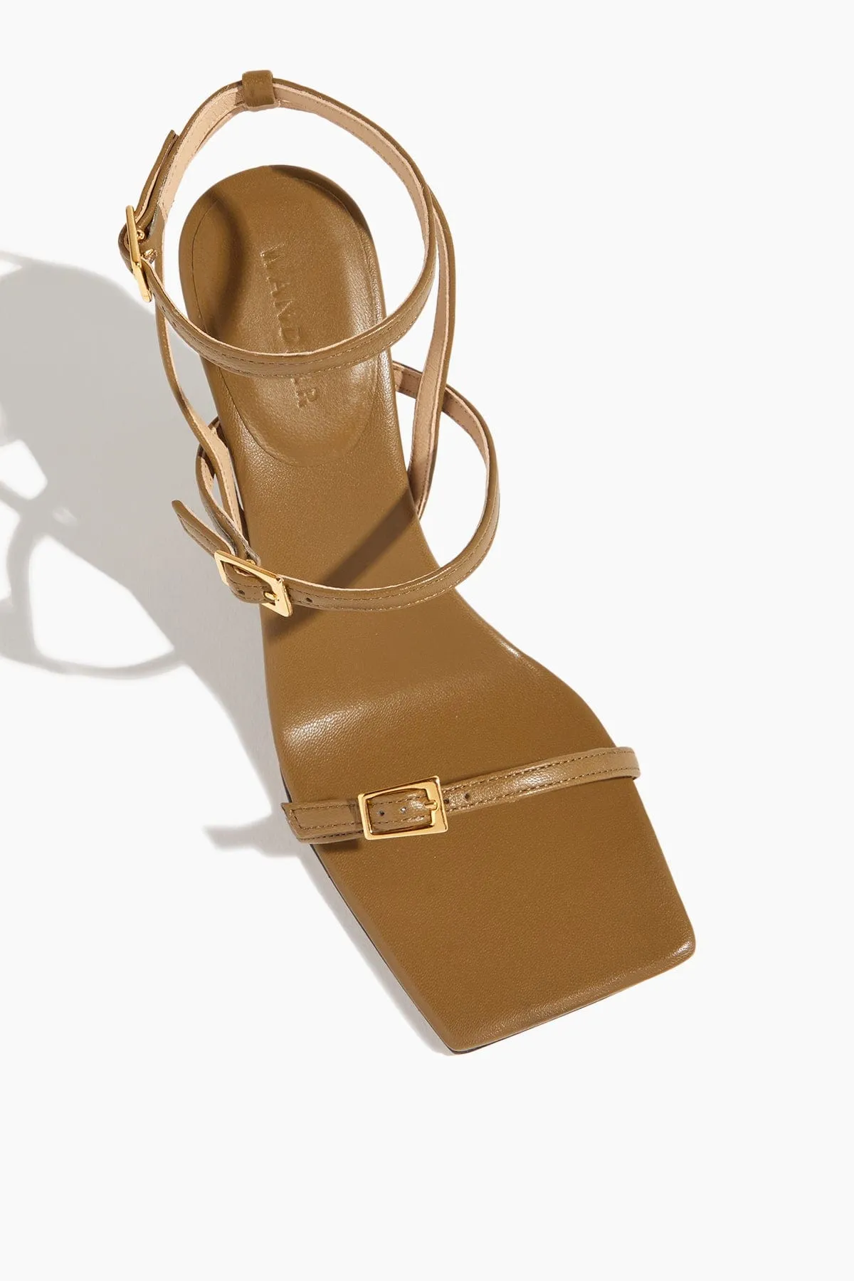 Gaia Strappy Sandal in Plankton