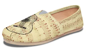 Guitar Sketch Casual Shoes