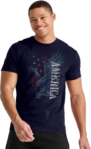 Hanes Men's Essentials Short Sleeve Graphic Tee