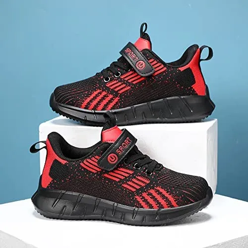 HANMUN Trainers Boy's Trainers Kids Trainers Toddler Lightweight Running Shoes Toddlers Casual Breathable Walking Shoes