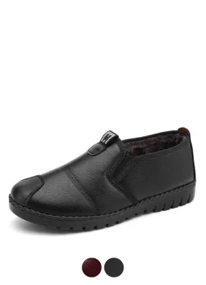 Kelly Women's Black  Loafer Shoes