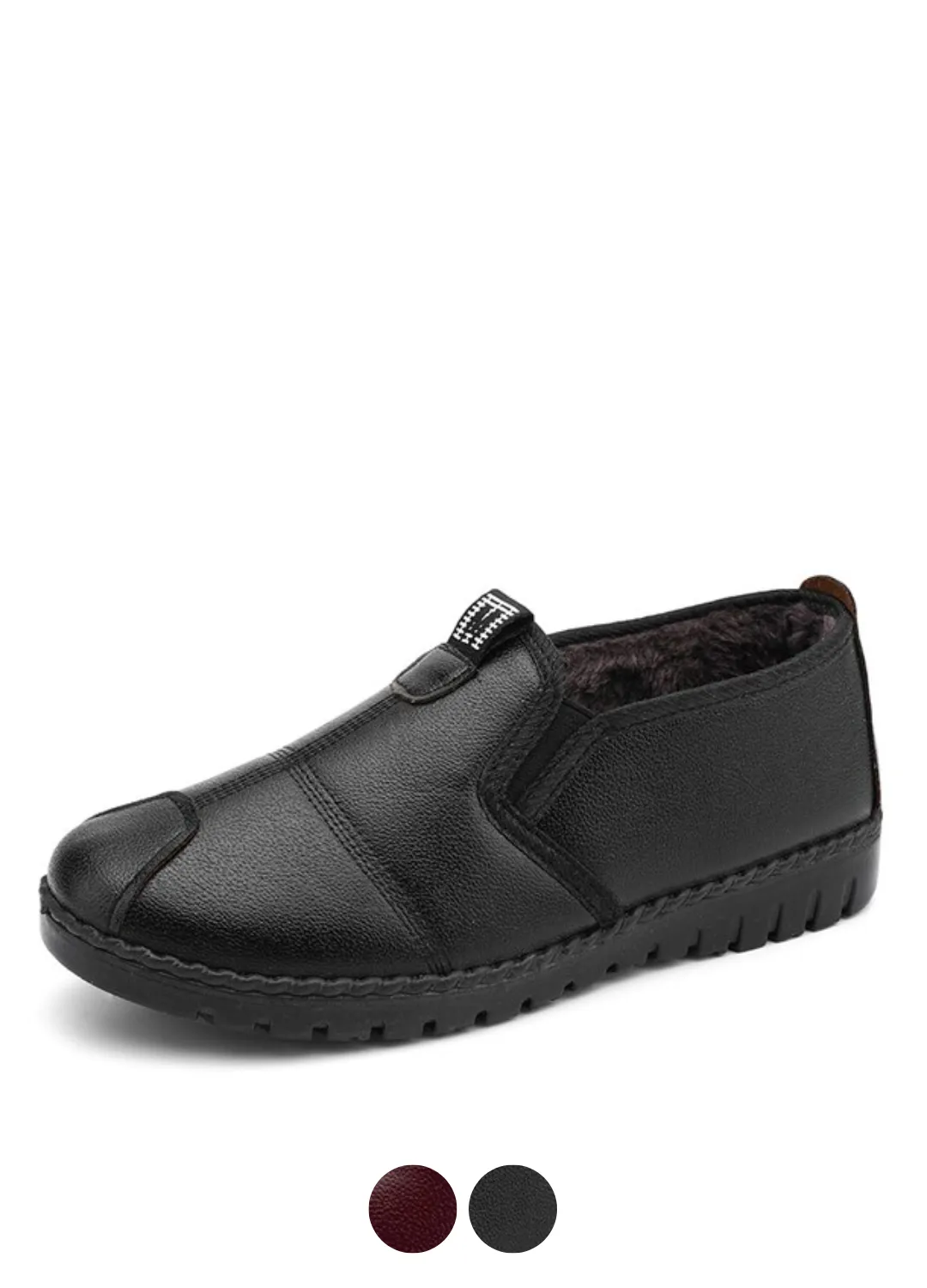 Kelly Women's Black  Loafer Shoes