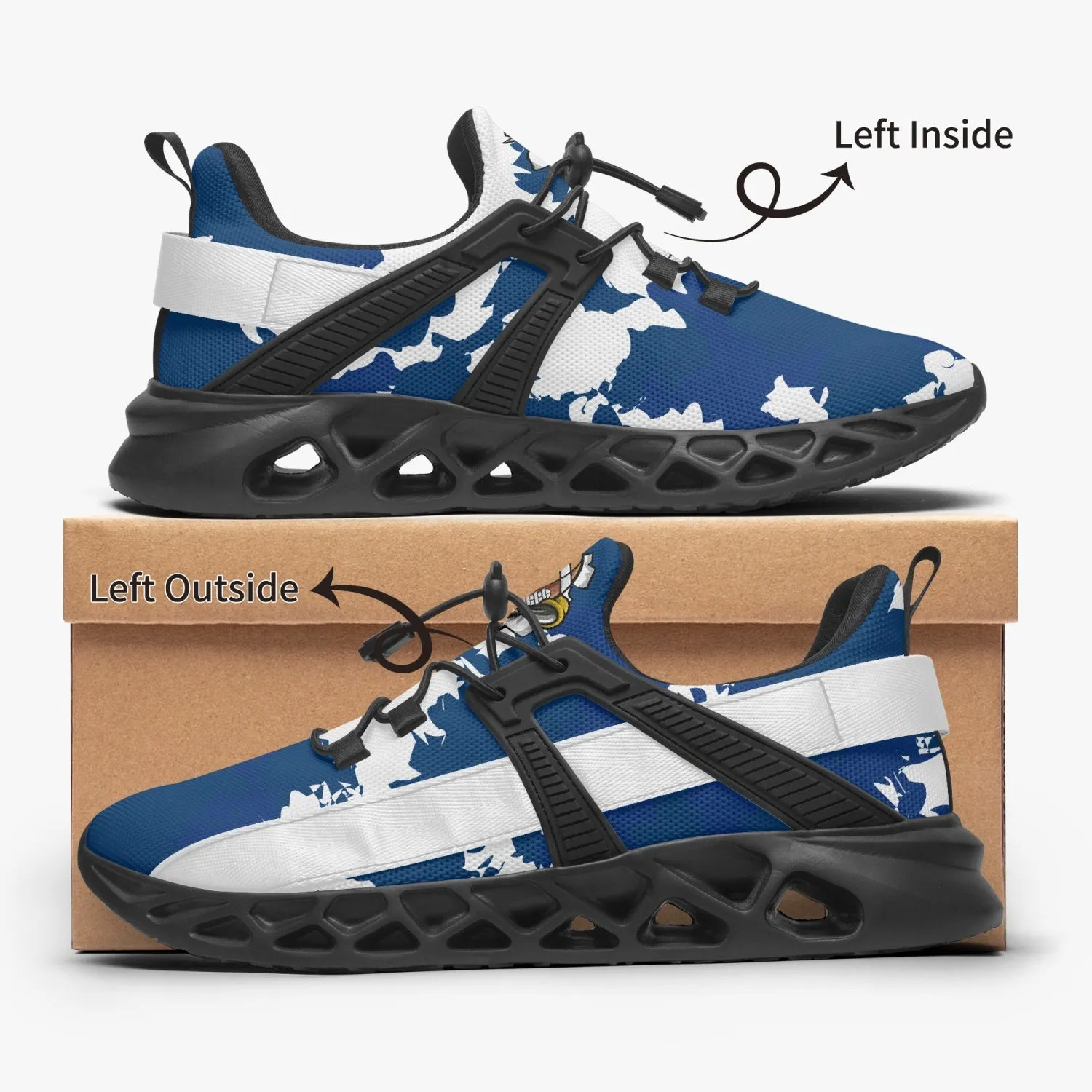 Kicxs IND Camo Mesh Running Shoes