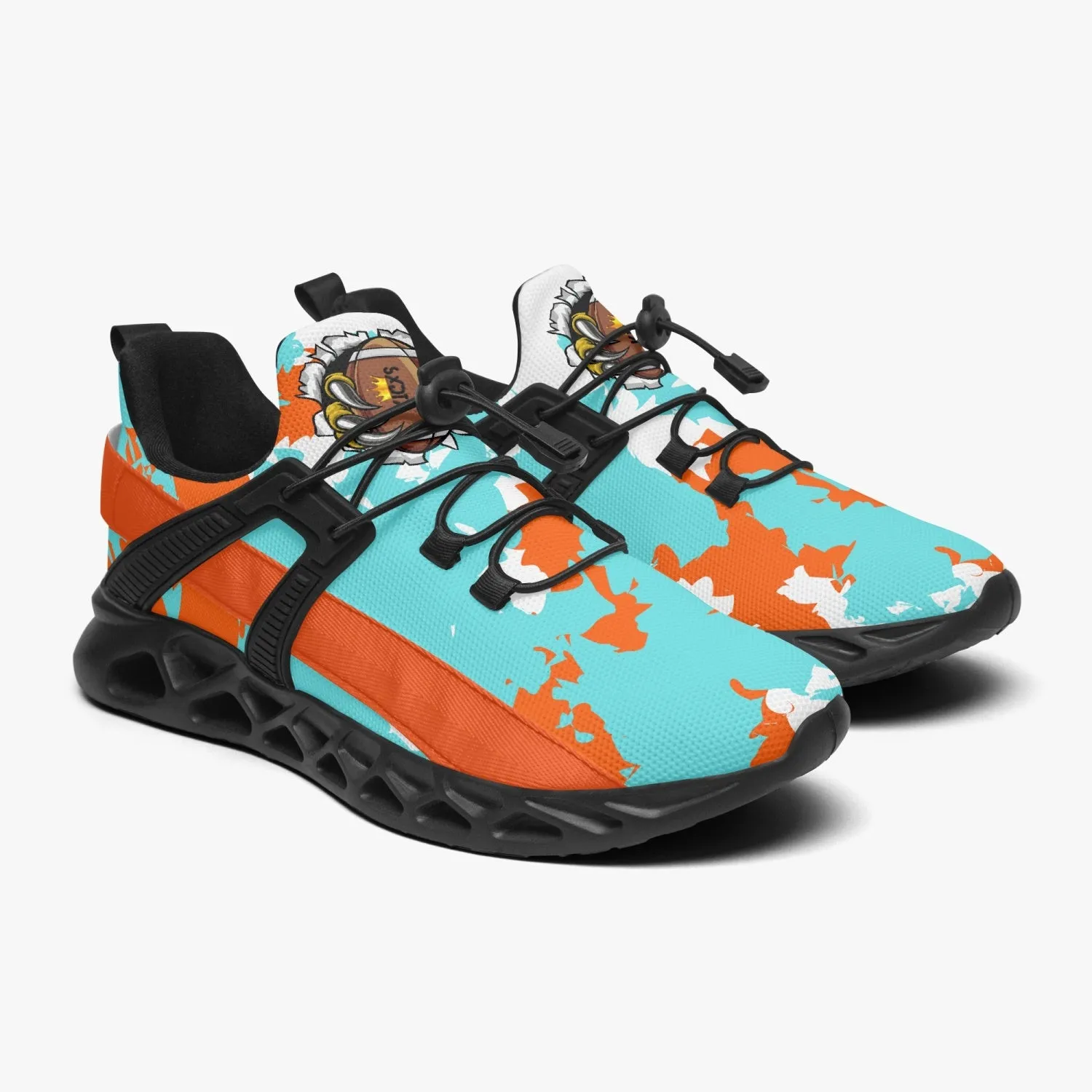 Kicxs MIA Camo Mesh Running Shoes