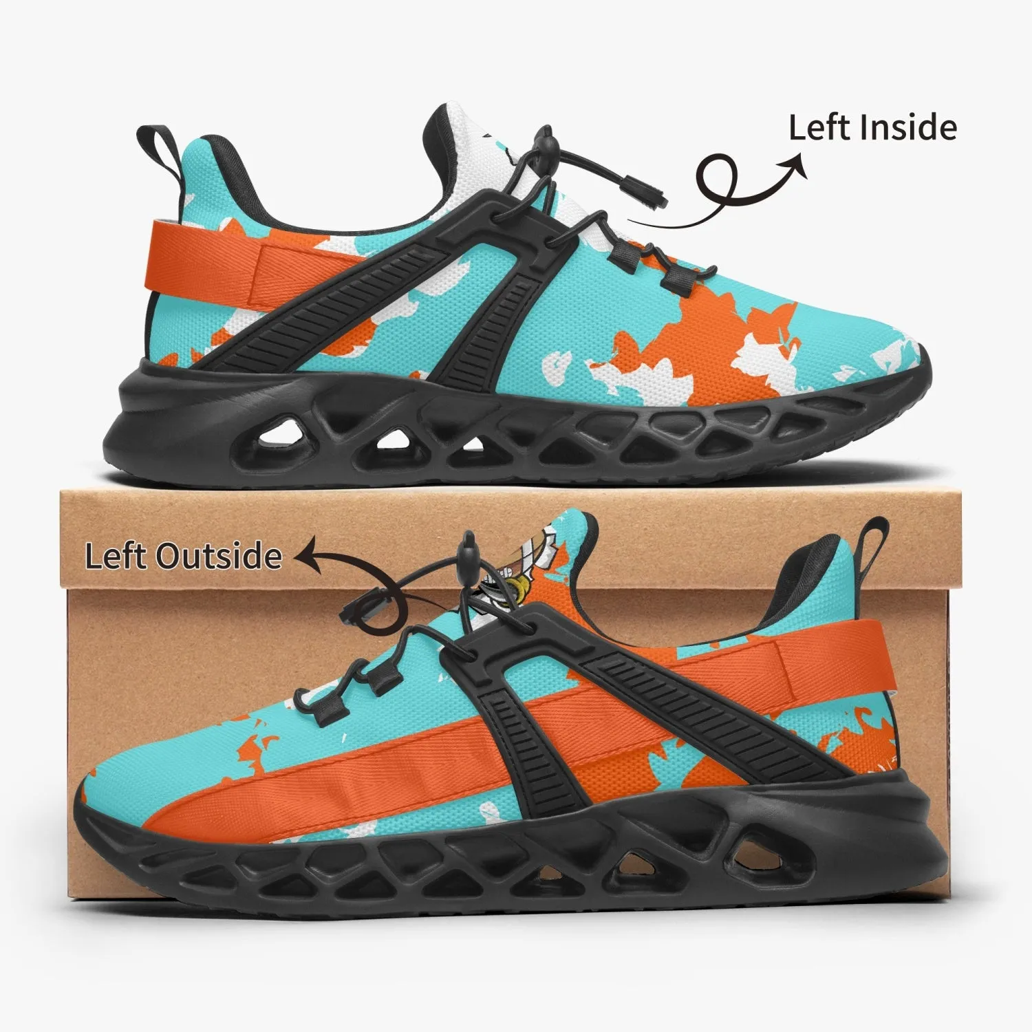 Kicxs MIA Camo Mesh Running Shoes