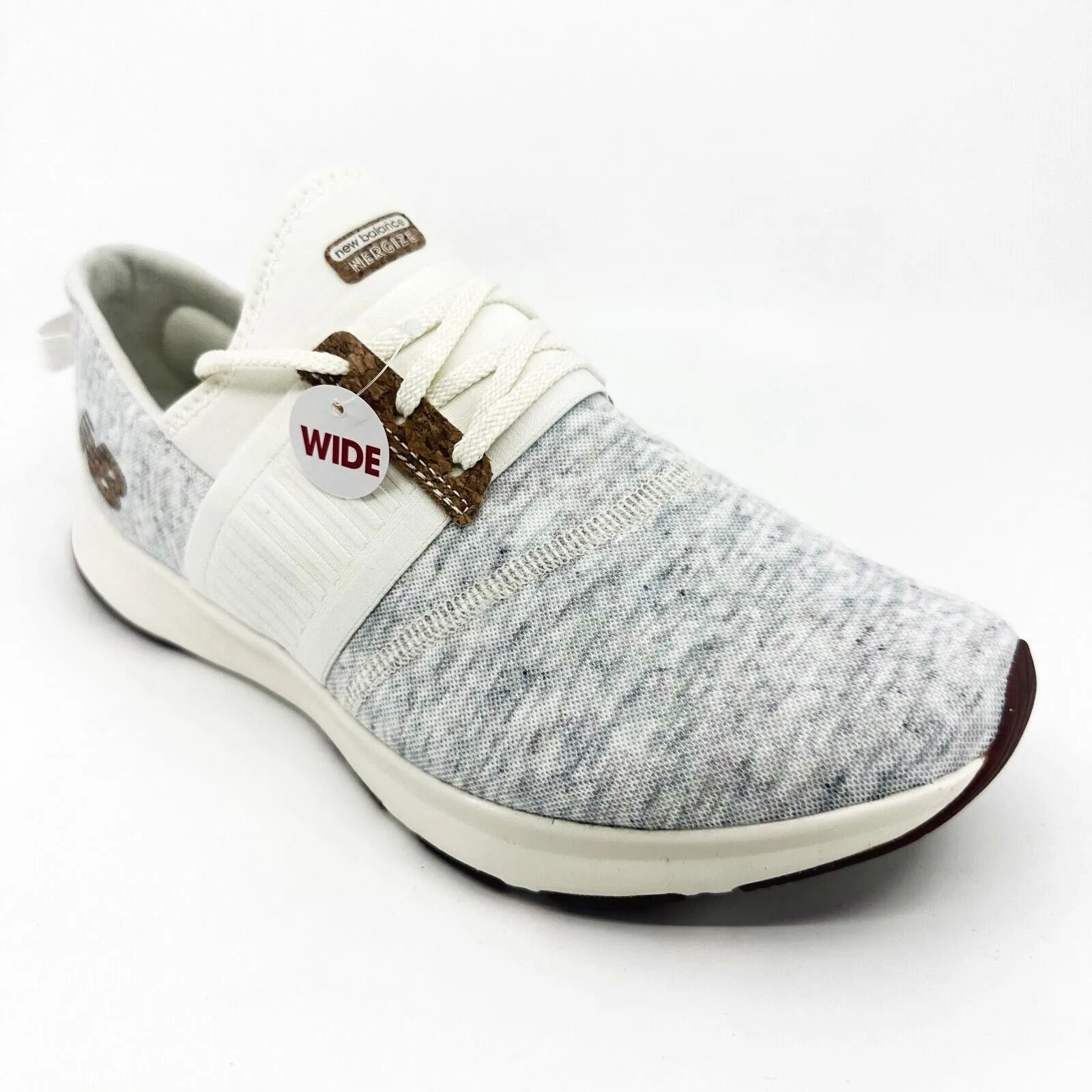 New Balance DynaSoft Nergize V3 Beige Womens Wide Lightweight Walking Shoes
