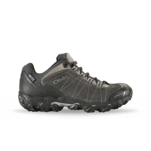 Oboz Men's Bridger Low Waterproof - Dark Shadow