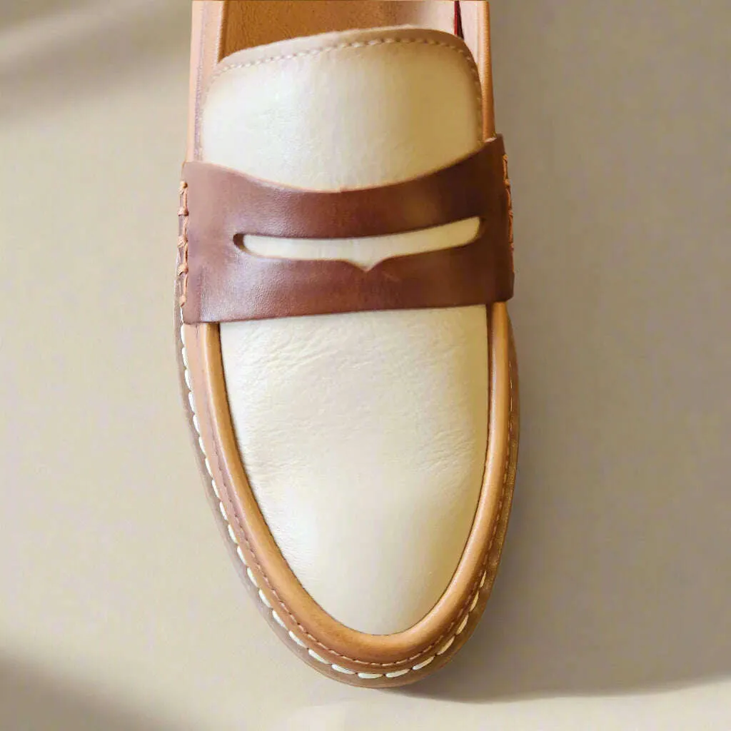 PIKOLINOS  - Aldaya Loafer in Almond Combo