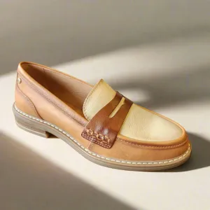 PIKOLINOS  - Aldaya Loafer in Almond Combo