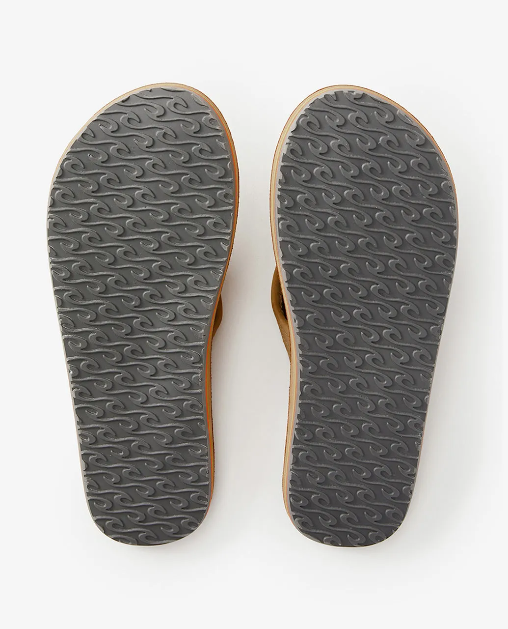 Revival Leather Open Toe Shoes - Tan