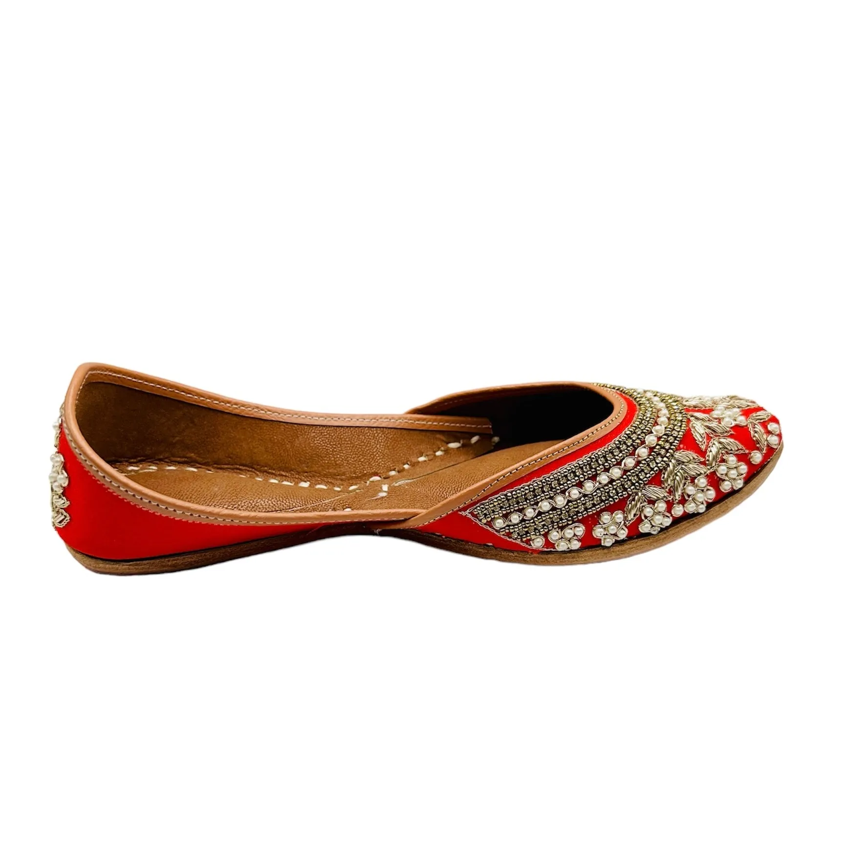 Rose Garden Flat Juttis