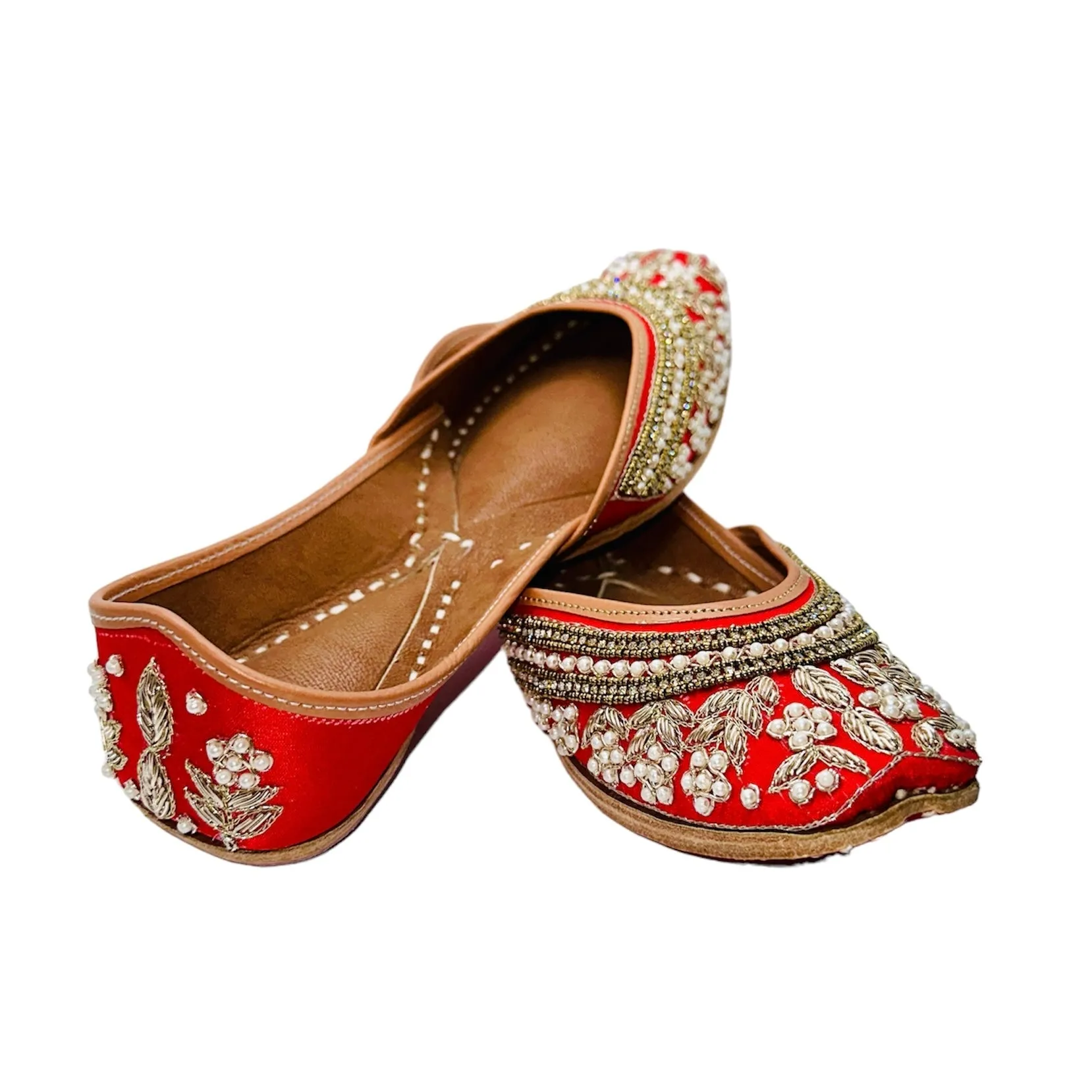 Rose Garden Flat Juttis