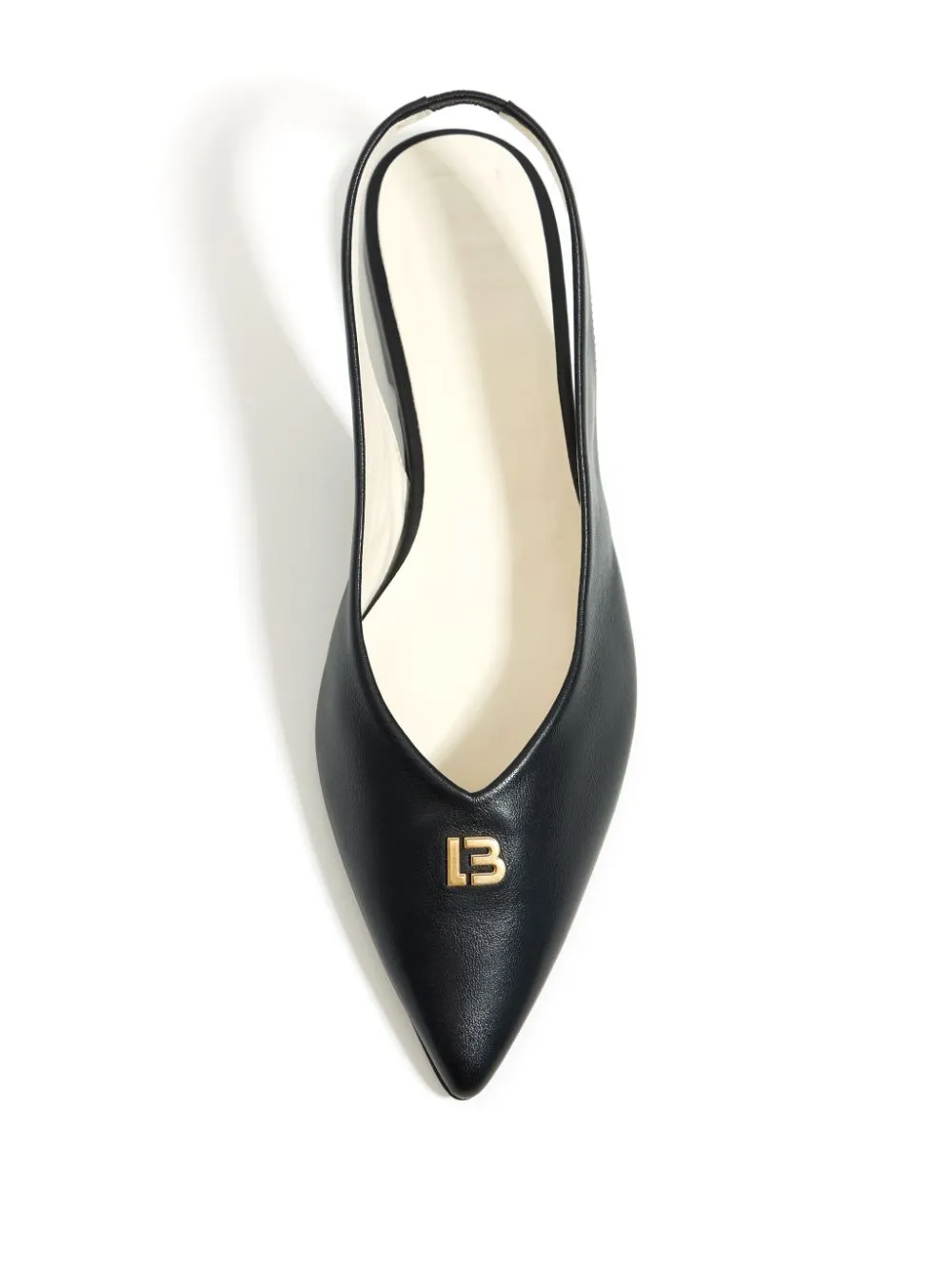 slingback leather ballerina shoes