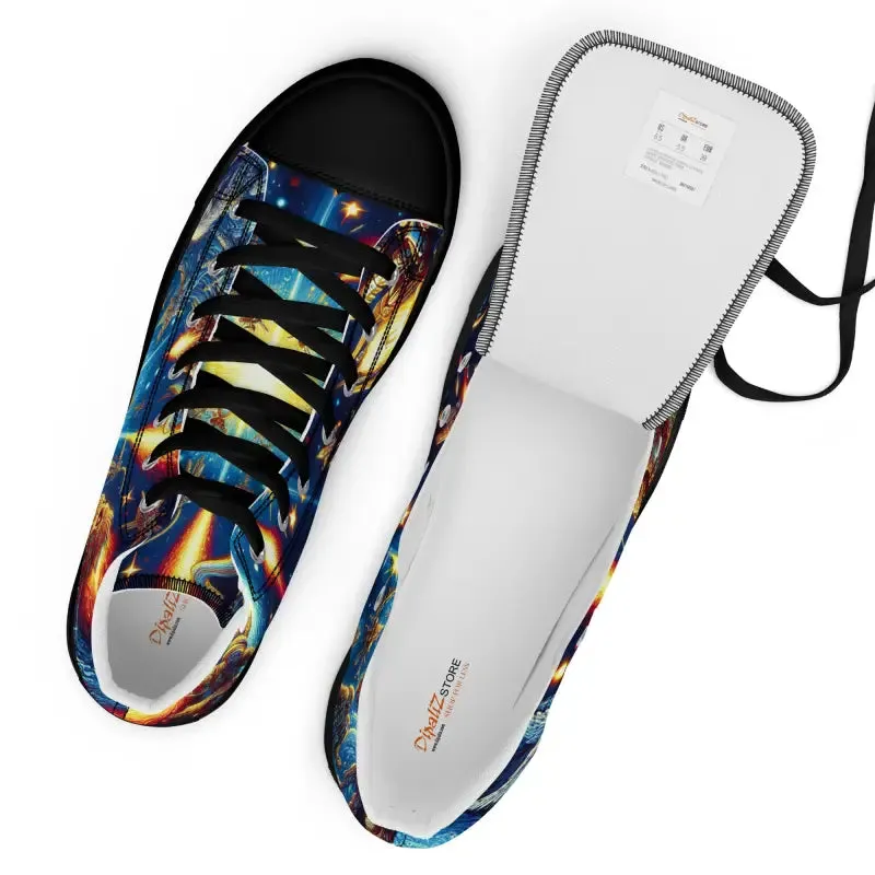 Space Graphic Canvas Shoes Limit High Style