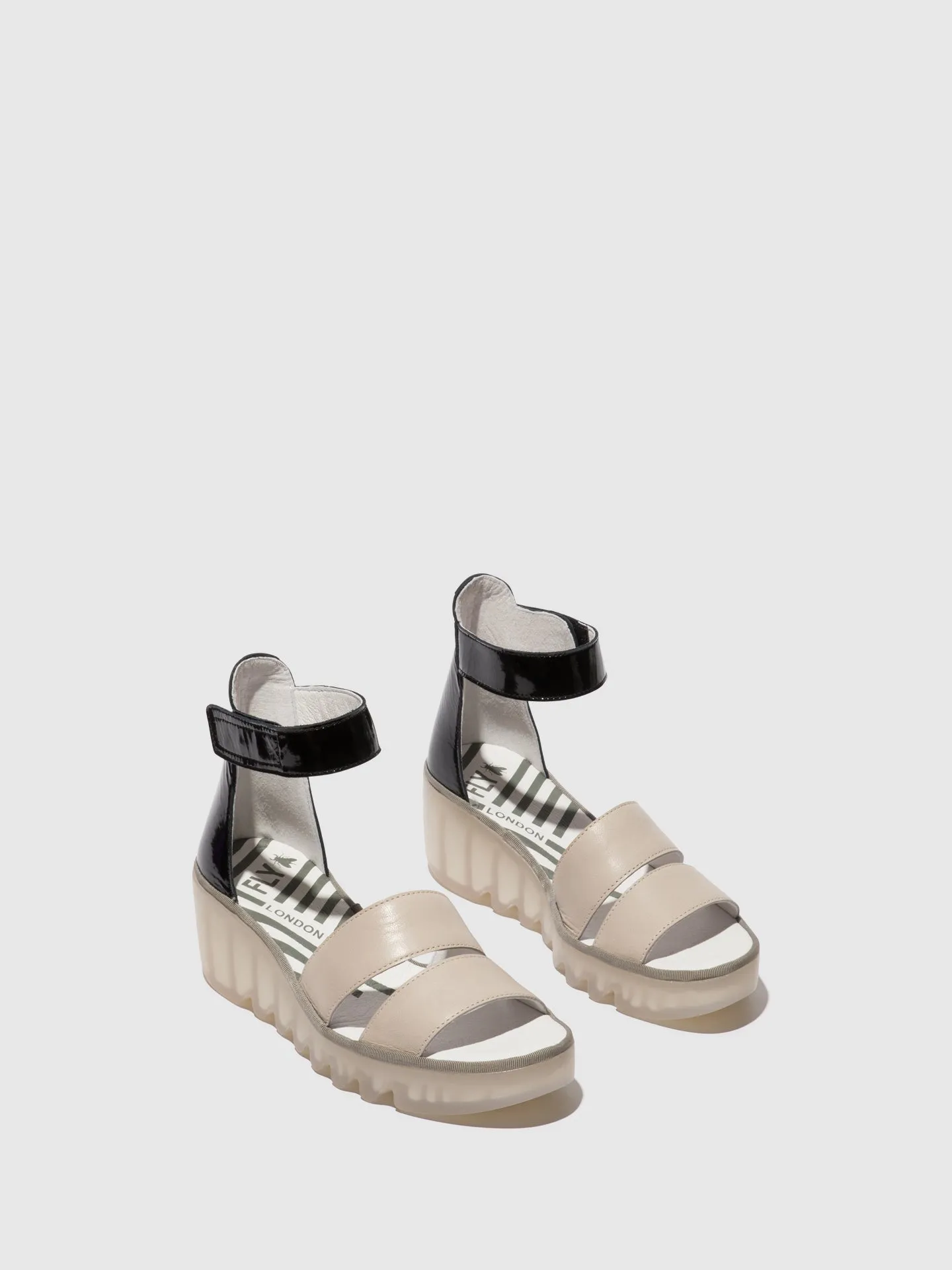 Strappy Sandals BONO290FLY CLOUD/BLACK