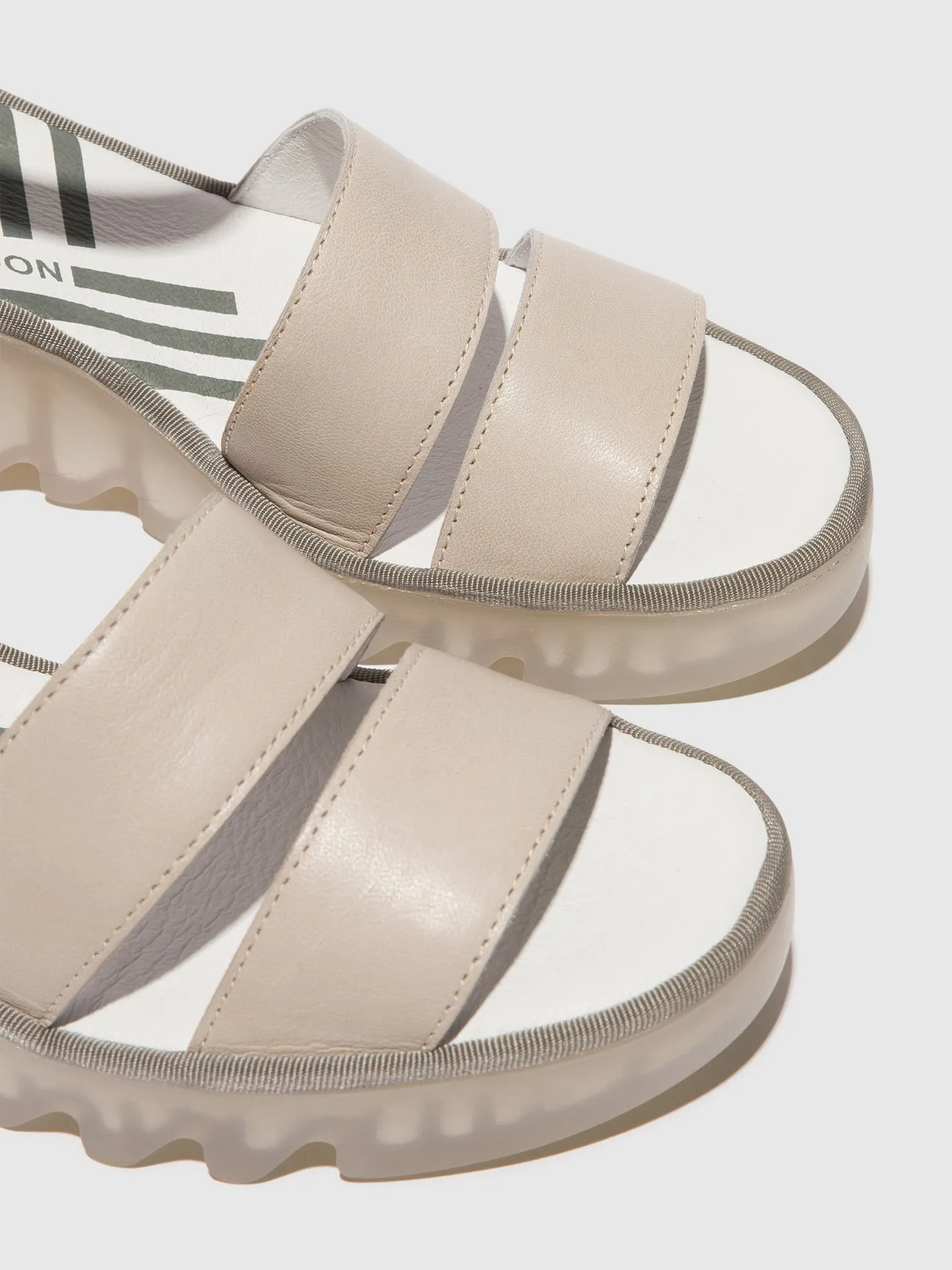 Strappy Sandals BONO290FLY CLOUD/BLACK