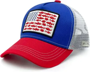Toddler Trucker Hats for Boys and Girls Mesh Snapback Baseball Cap for Kids Ages 2-6