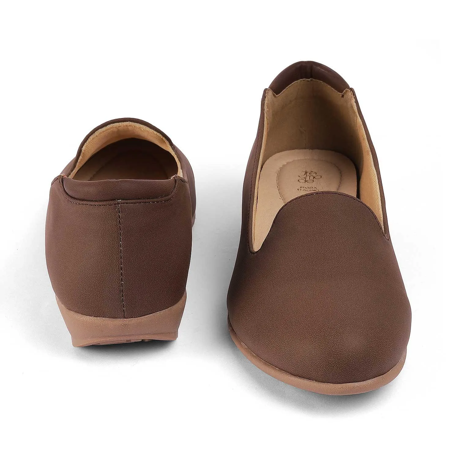 Tresmode Asamsy Brown Women's Casual Ballerinas